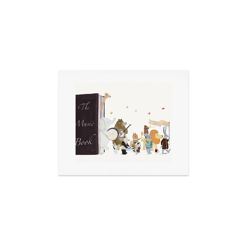 the music book Art Print Gallery Image 1