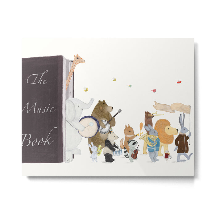 the music book Metal Print Gallery Image 1