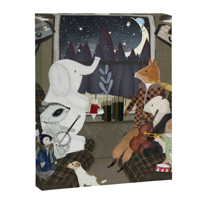 the night train Canvas Print Gallery Image 1