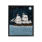 the north star Framed Canvas Print Gallery Image 6