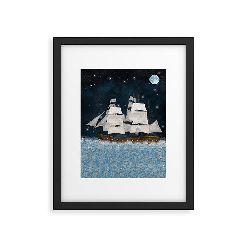 the north star Framed Art Print Gallery Image 5