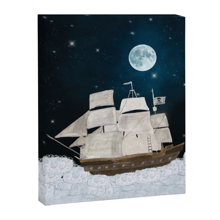 the pirate ghost ship Canvas Print Gallery Image 1