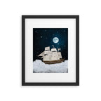 the pirate ghost ship Framed Art Print Gallery Image 5