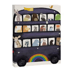 the rainbow bus Canvas Print Gallery Image 8