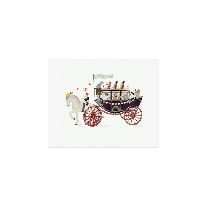 the rainbow carriage Art Print Gallery Image 1