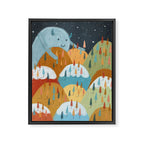 the rainbow forest Framed Canvas Print Gallery Image 8