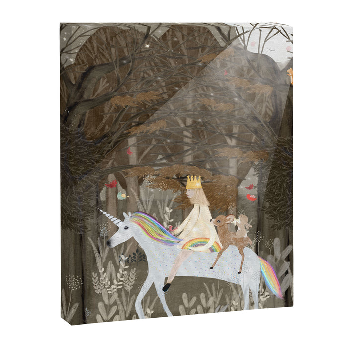 the rainbow princess Canvas Print Gallery Image 1