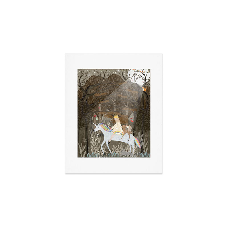 the rainbow princess Art Print Gallery Image 1