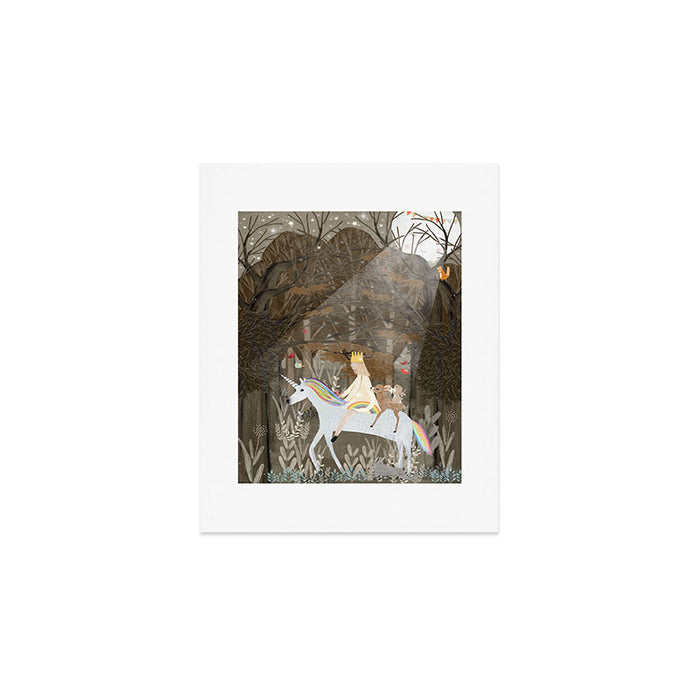 the rainbow princess Art Print Gallery Image 1