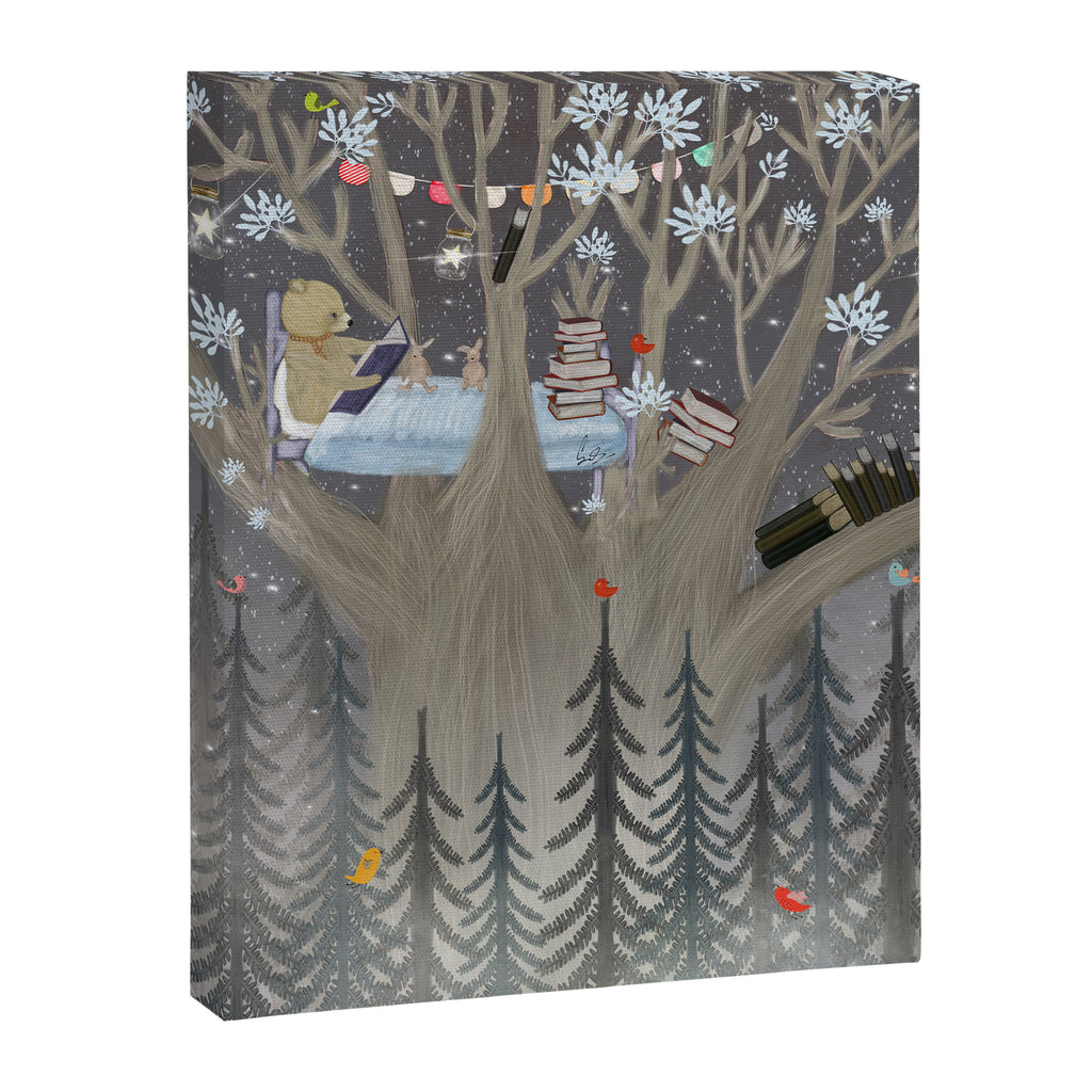 the reading tree Canvas Print Gallery Image 6