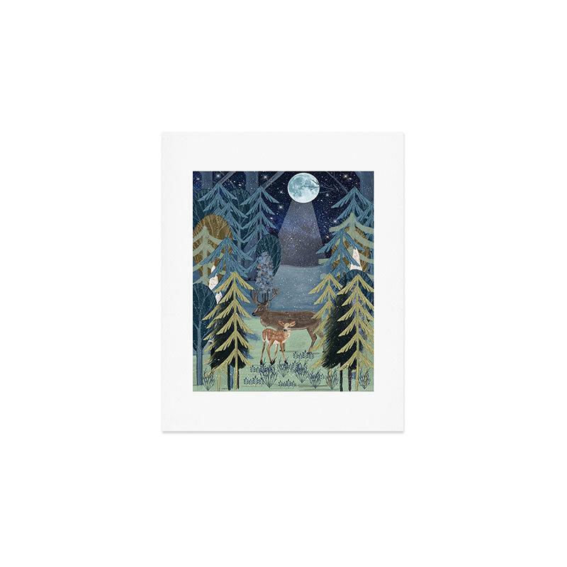 the secret forest Art Print Gallery Image 1