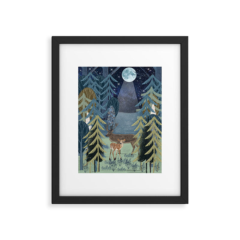 the secret forest Framed Art Print Gallery Image 4