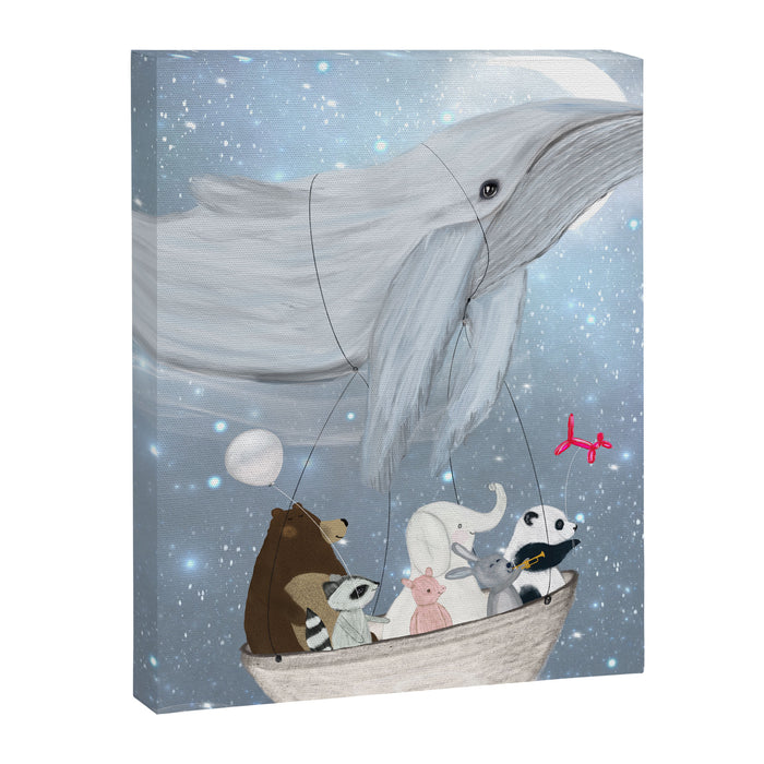 the sky whale Canvas Print Gallery Image 1