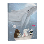 the sky whale Canvas Print Gallery Image 6