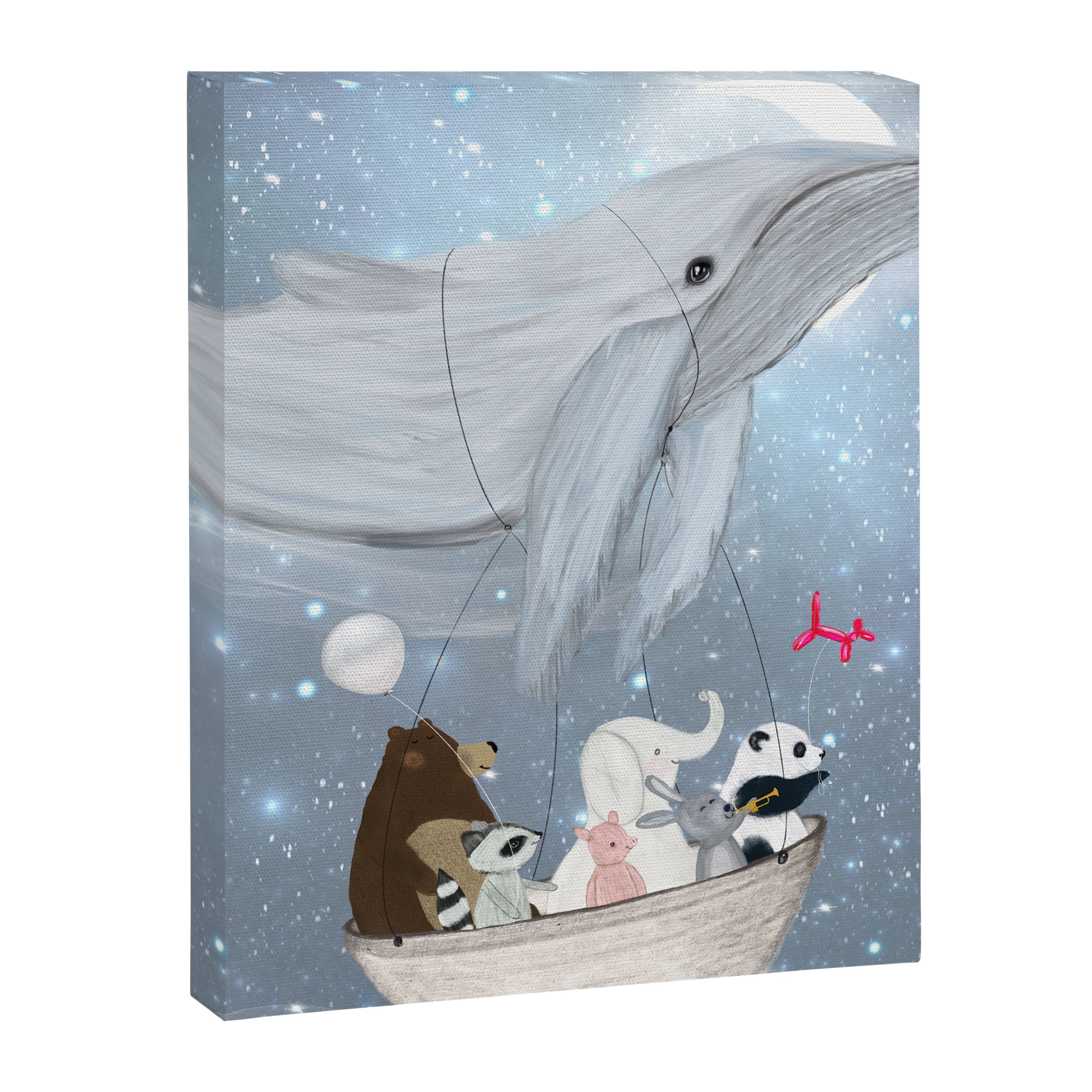 the sky whale Canvas Print Gallery Image 6