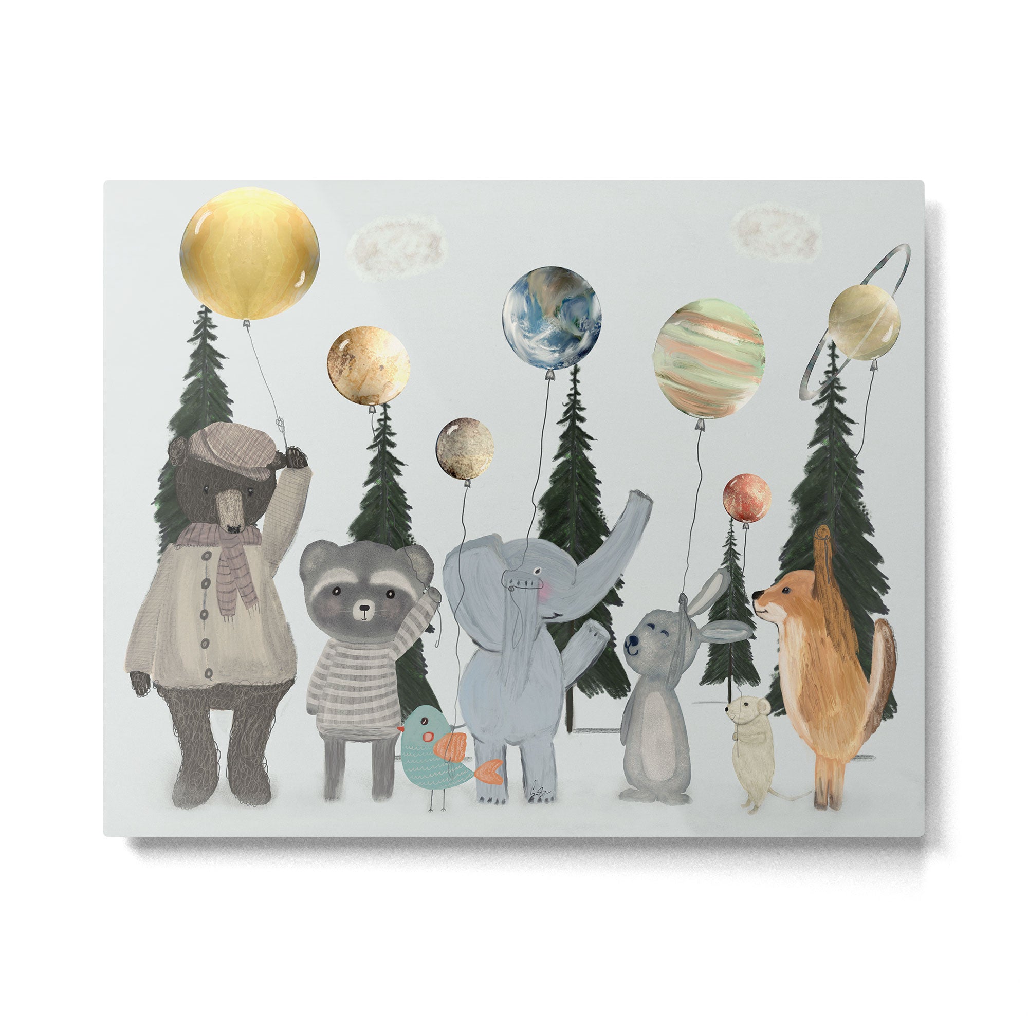 the solar parade Metal Print Gallery Image 6