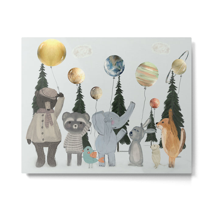 the solar parade Metal Print Gallery Image 1