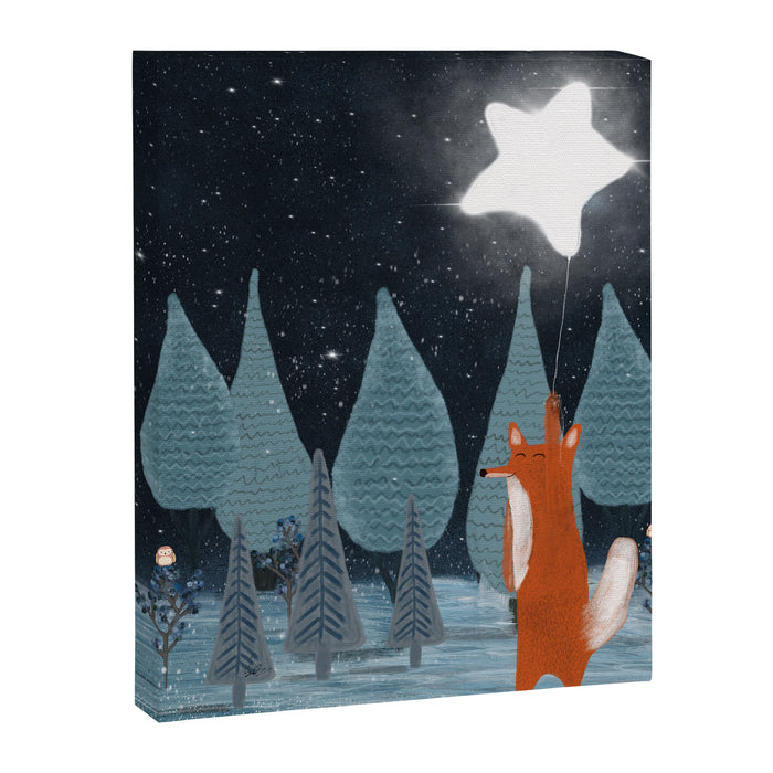 the star balloon Canvas Print Gallery Image 1
