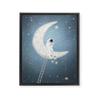 the star collector Framed Canvas Print Gallery Image 6