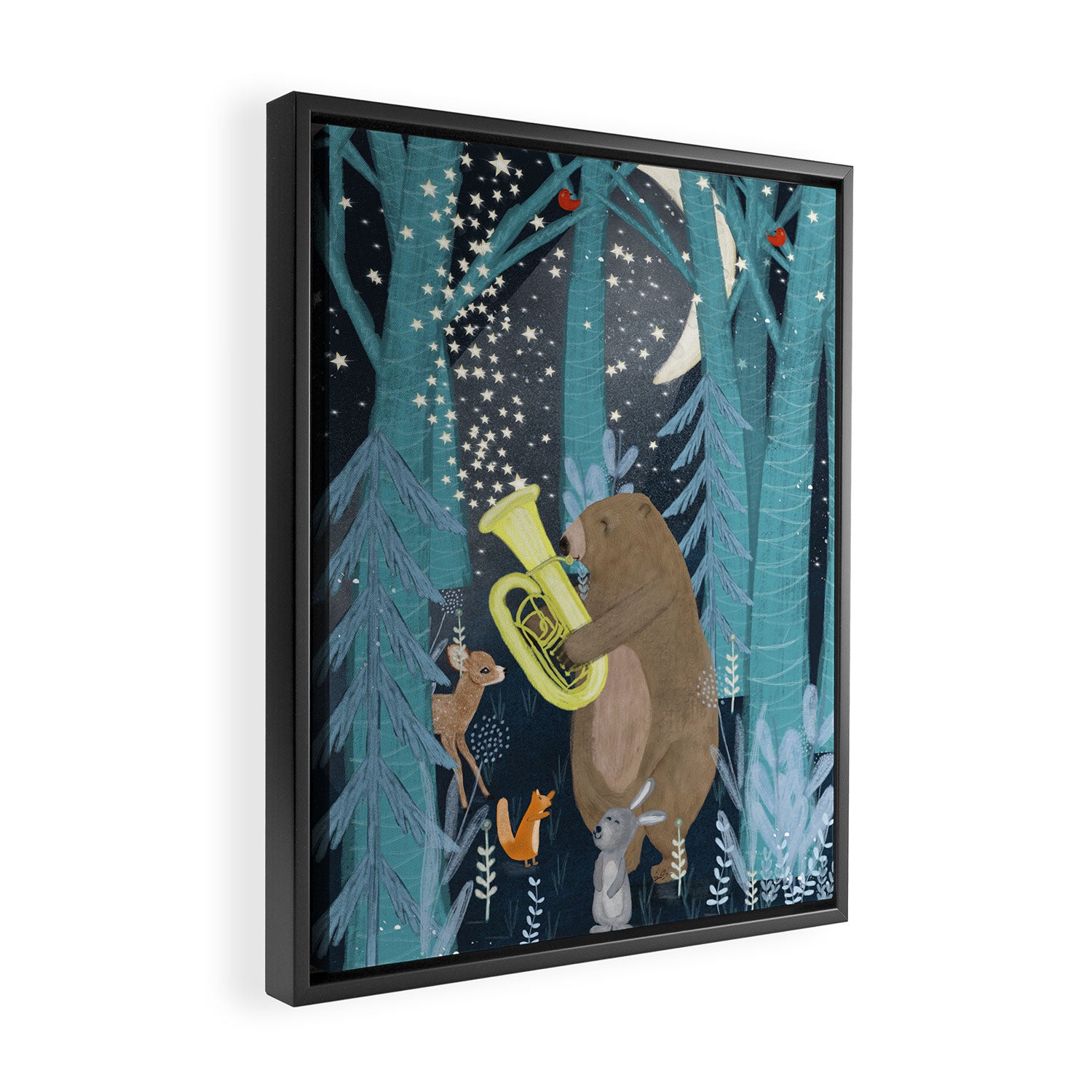 the star maker Framed Canvas Print Gallery Image 2