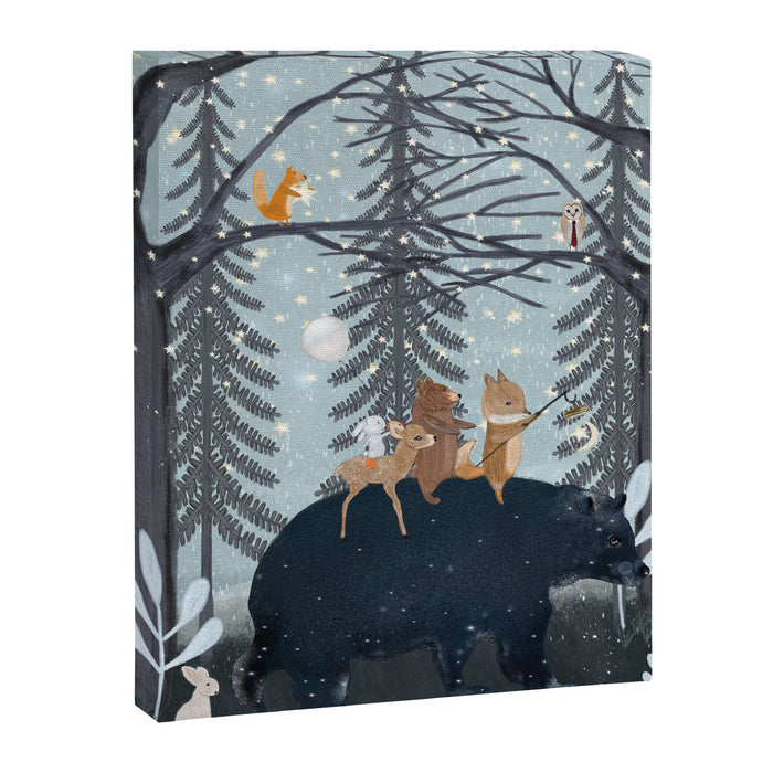 the starlight bear Canvas Print Gallery Image 1