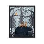 the starlight bear Framed Canvas Print Gallery Image 6