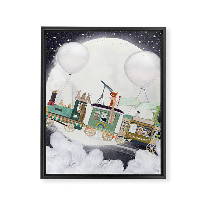 the starlight express Framed Canvas Print Gallery Image 1