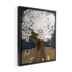 the starlight tree Framed Canvas Print Gallery Image 2