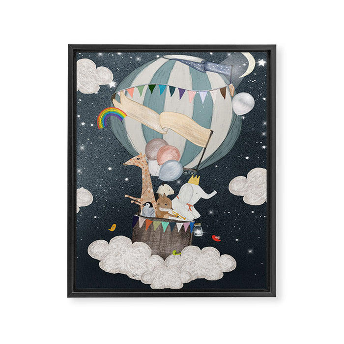 the stars shine for you Framed Canvas Print Gallery Image 1