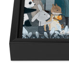 the story book Framed Canvas Print Gallery Image 3