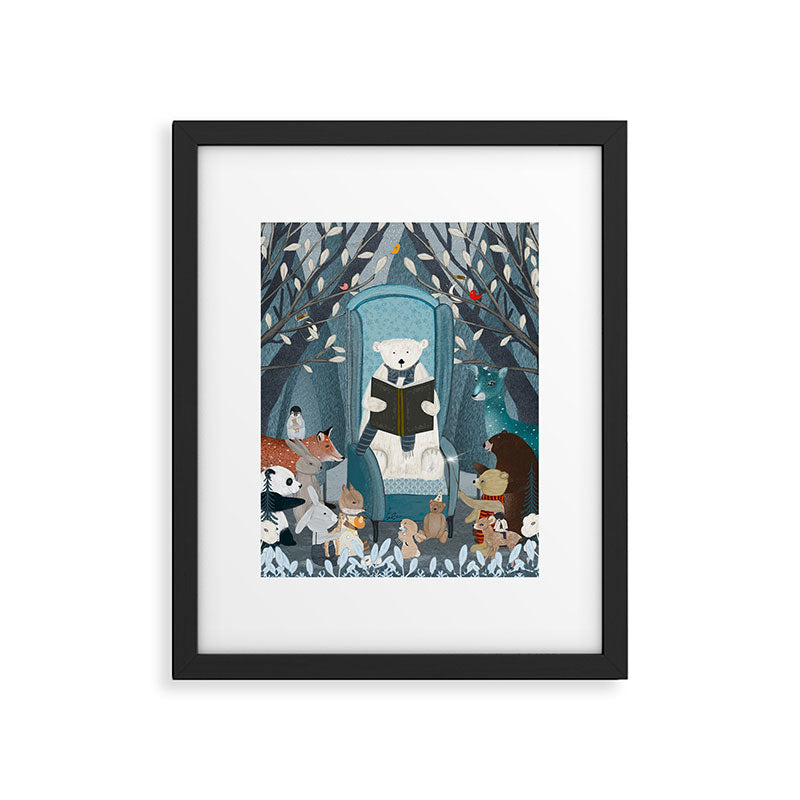 the story book Framed Art Print Gallery Image 6