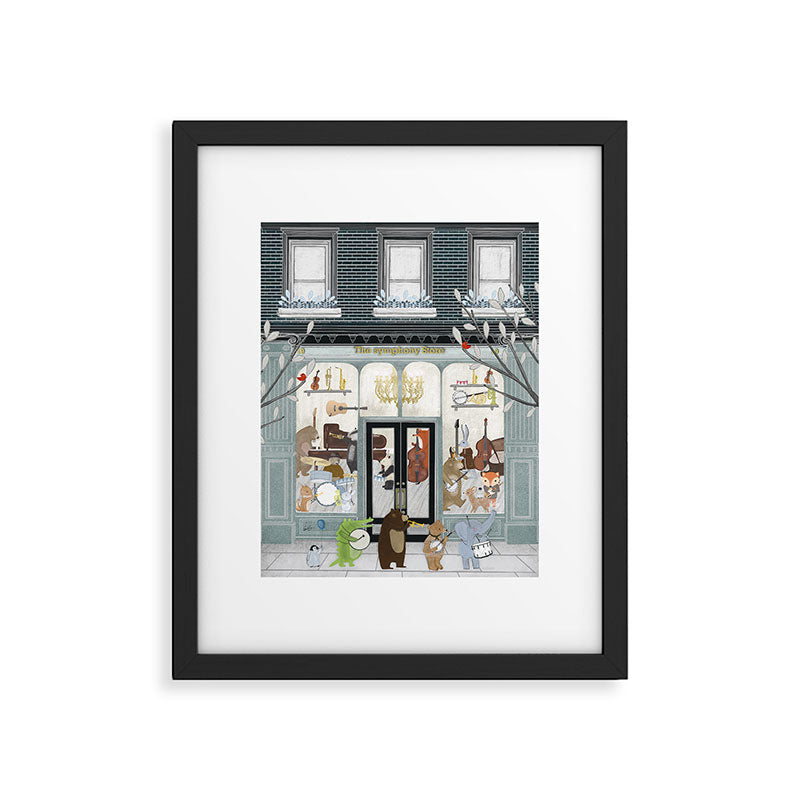 the symphony store Framed Art Print Gallery Image 5