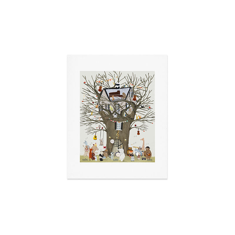 the symphony tree Art Print Gallery Image 1