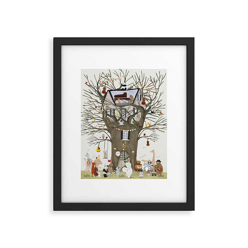 the symphony tree Framed Art Print Gallery Image 5