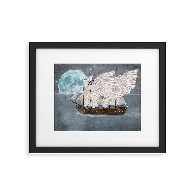 the wing ship Framed Art Print Gallery Image 6