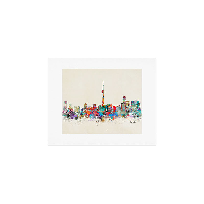 toronto canada skyline Art Print Gallery Image 1