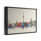 toronto canada skyline Framed Canvas Print Gallery Image 6