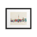 toronto canada skyline Framed Art Print Gallery Image 5