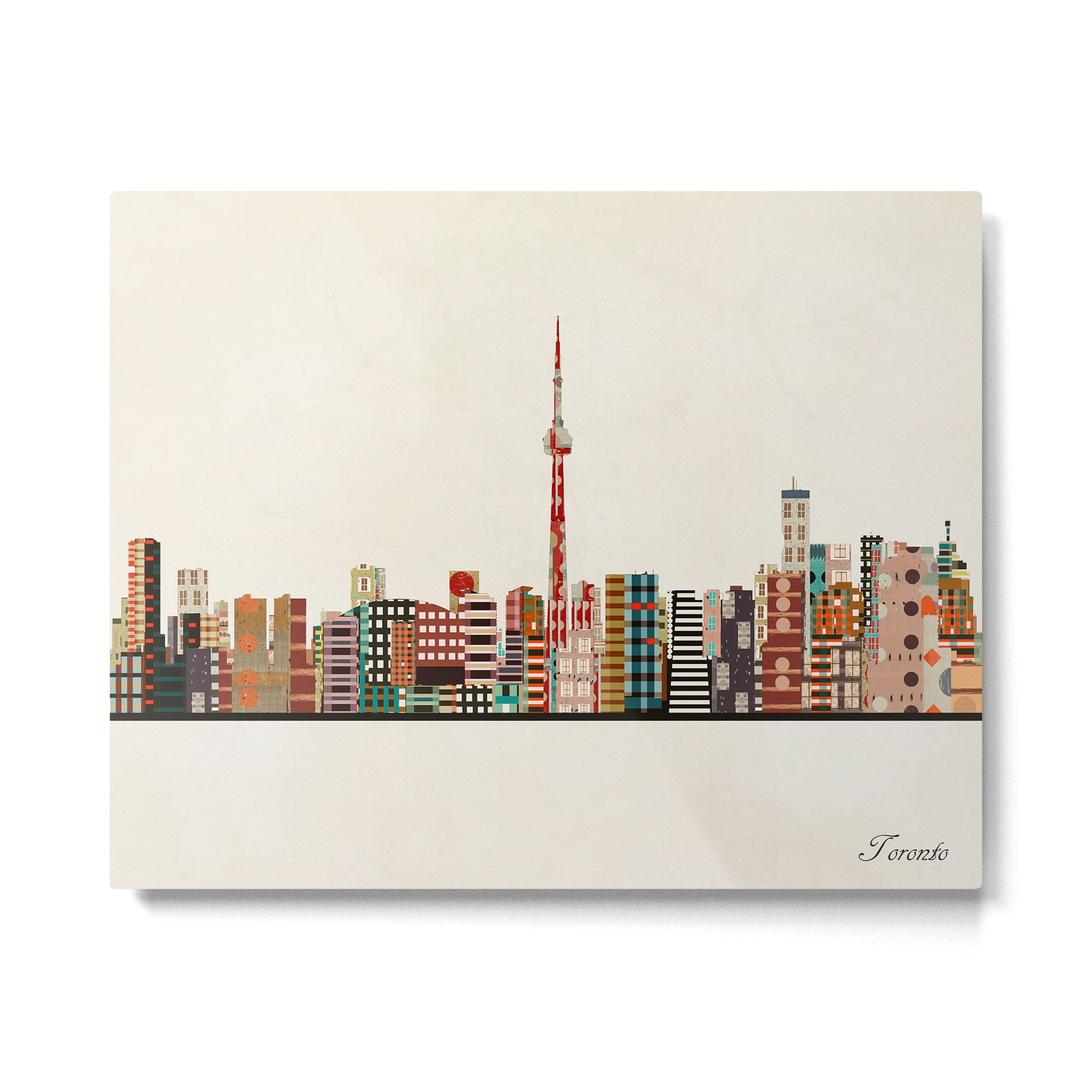 toronto city skyline Metal Print Gallery Image 6