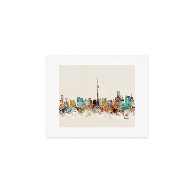 Toronto Ontario skyline Art Print Gallery Image 1