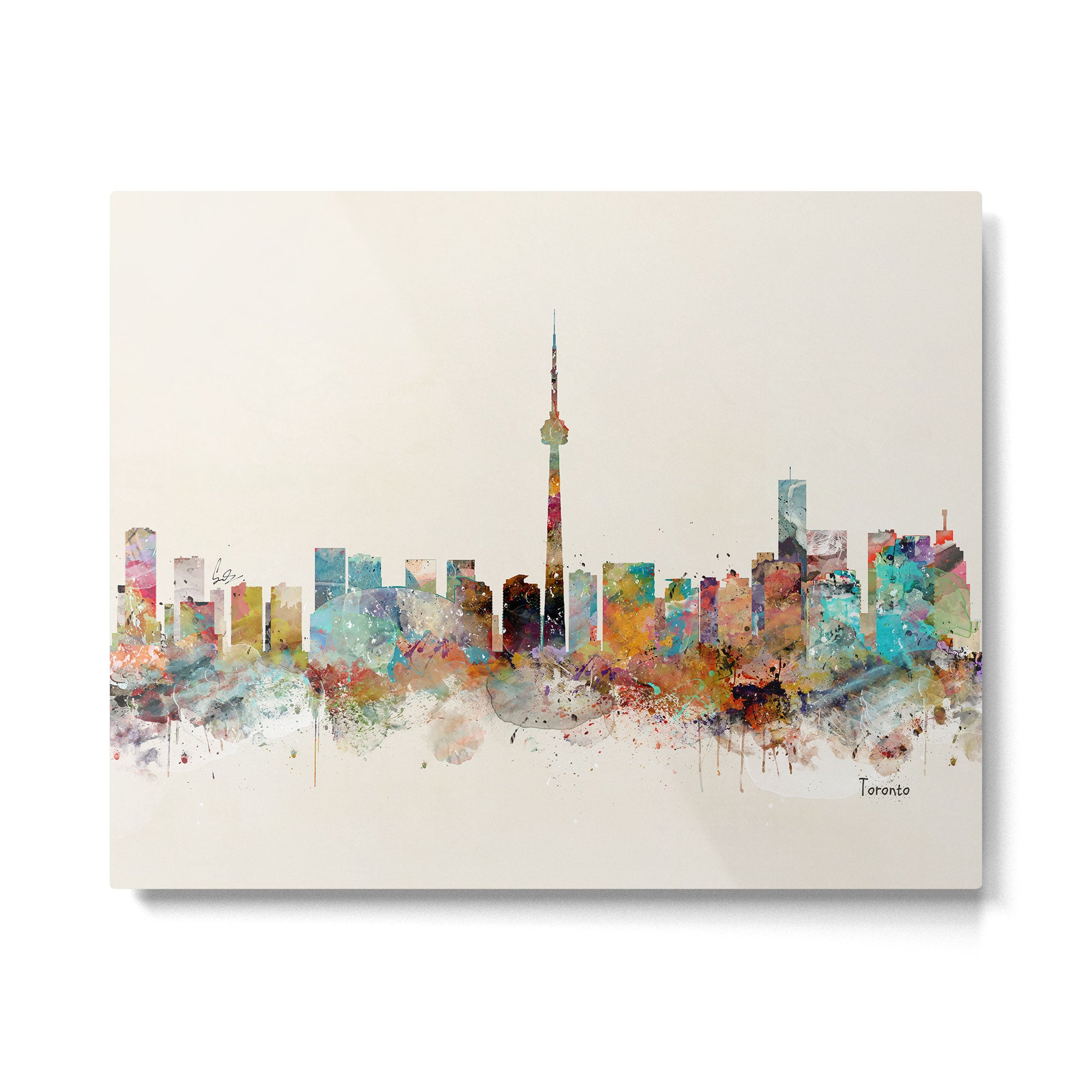 Toronto Ontario skyline Metal Print Gallery Image 6