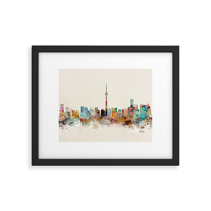 Toronto Ontario skyline Framed Art Print Gallery Image 1