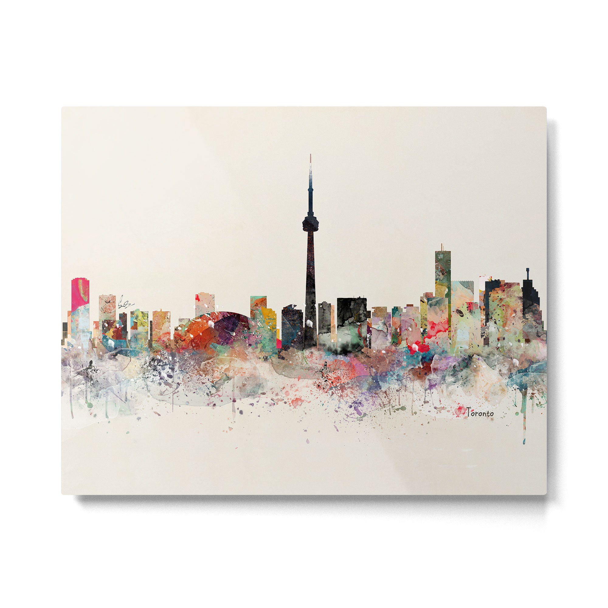 toronto skyline Metal Print Gallery Image 6