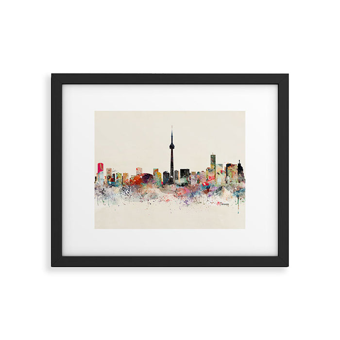 toronto skyline Framed Art Print Gallery Image 1