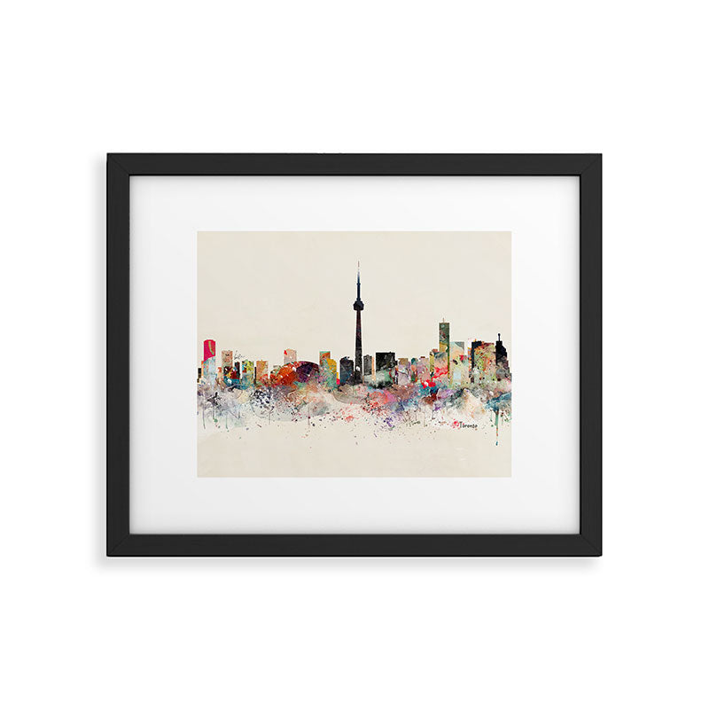 toronto skyline Framed Art Print Gallery Image 4