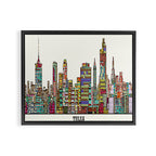 Tulsa oklahoma Framed Canvas Print Gallery Image 2