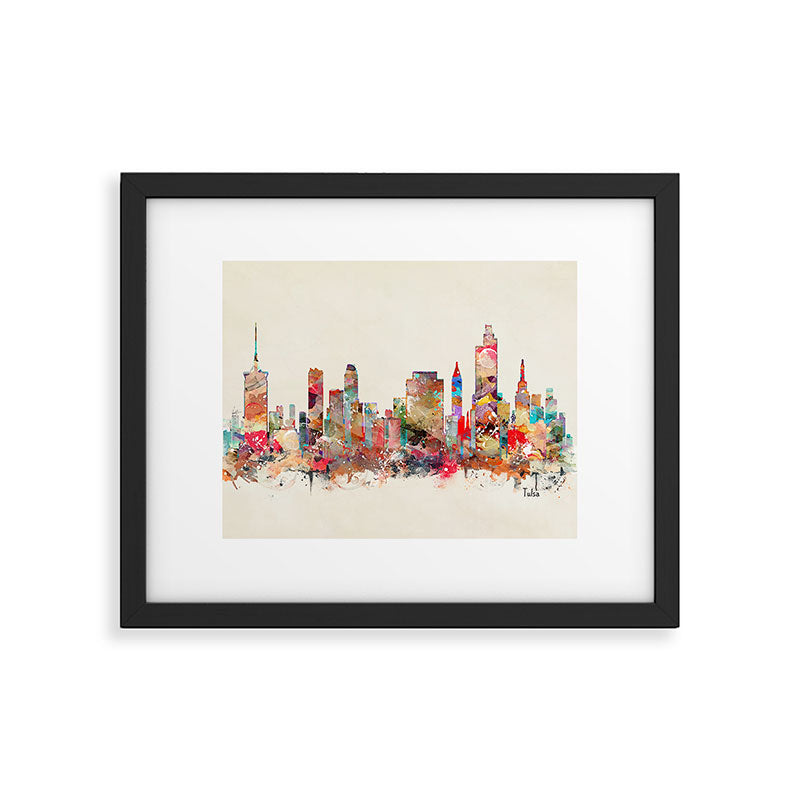 tulsa oklahoma Framed Art Print Gallery Image 5