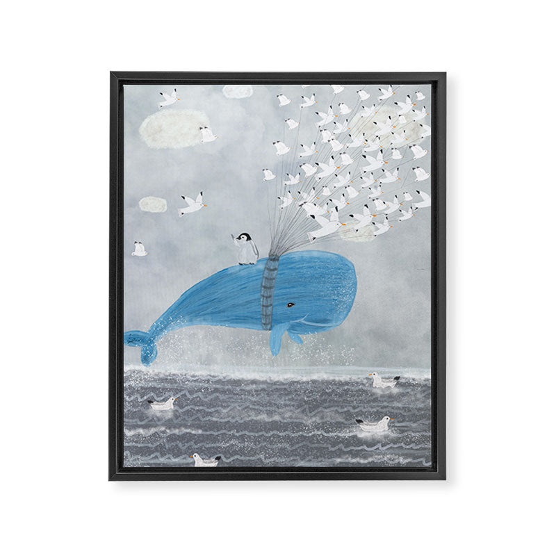up and up Framed Canvas Print Gallery Image 8