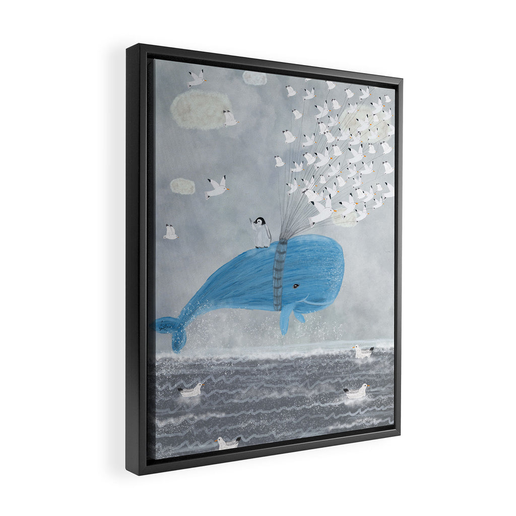 up and up Framed Canvas Print Gallery Image 2