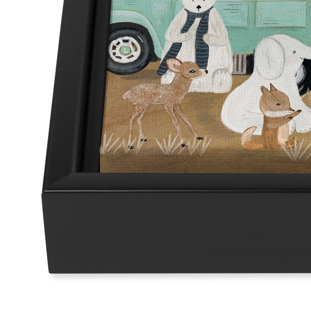 vacation time Framed Canvas Print Gallery Image 3
